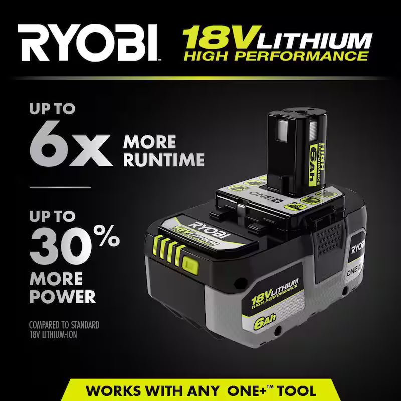 18V Lithium-Ion 6.0 Ah Battery 2-Pack F30494