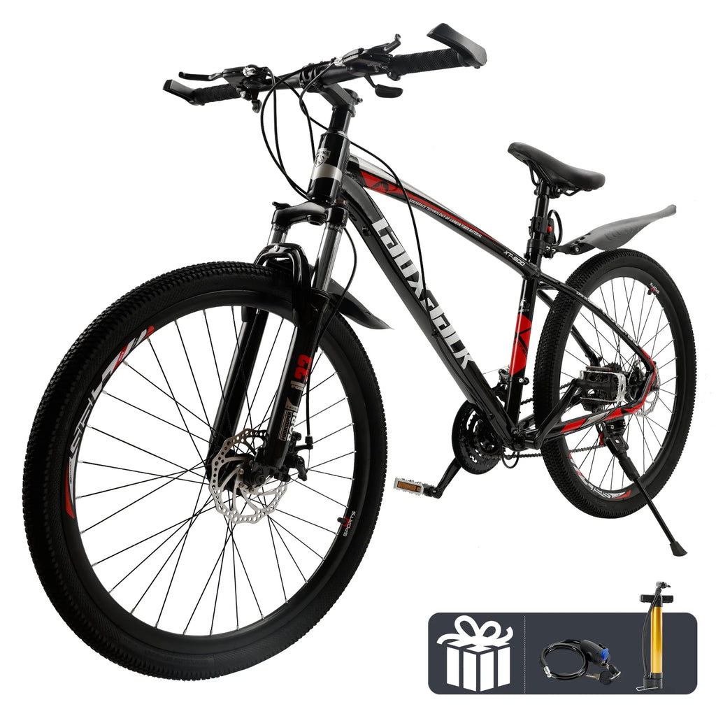 Full Suspension 21 Speed 27.5 inch Dual Disc Brake Mountain Bike J484659