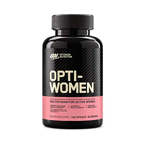 Womens Daily Multivitamin Supplement with Iron, Capsules, 120 Count D2422