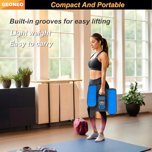 Under Desk Elliptical Machine, Electric Seated Pedal Exerciser with Monitor, Remote Control and 12 Adjustable Speeds D846