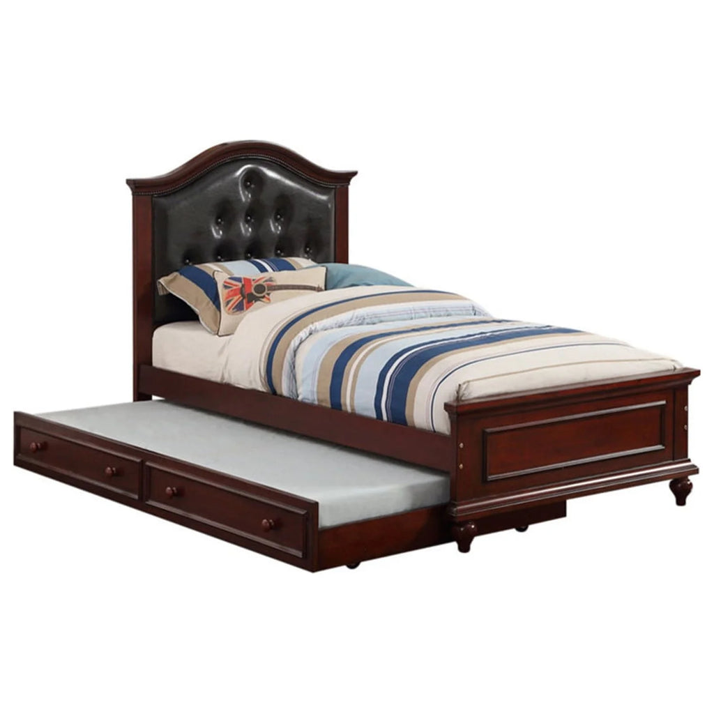 Twin Size Bed with Trundle Z310329