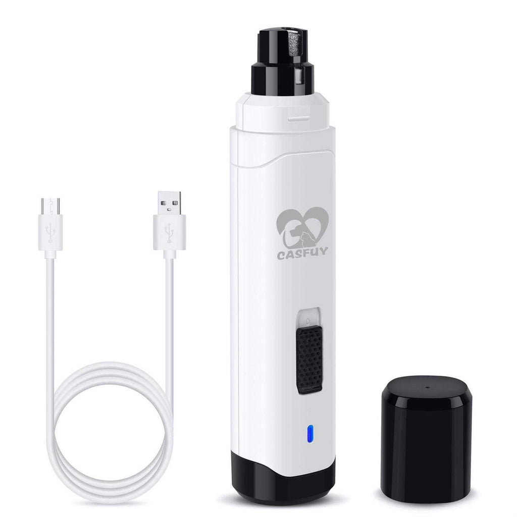 Dog Nail Grinder 2-Speed Electric Rechargeable Pet Nail Trimmer D169677