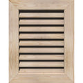 18-in W x 28-in H Vertical Gable Vent Unfinished Smooth Pine C12041