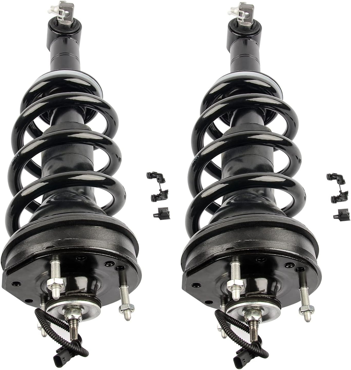 Pair Rear Air Shock Absorber Adjustable Air Shocks and Struts O219297