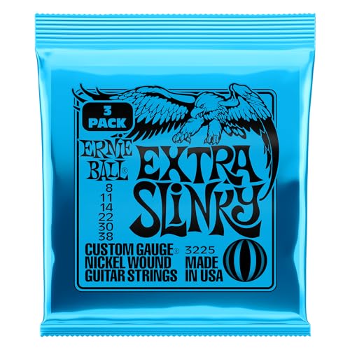 Nickel Wound Electric Guitar Strings 4-Pack 10-46 Gauge I39203