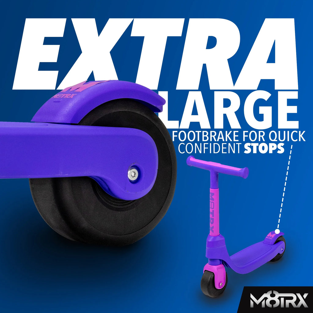 Blue Two Wheel Kick Scooter for Kids and Toddlers F75581