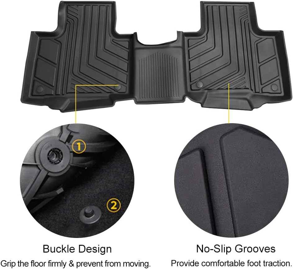 All Weather Non-Slip Rubber Floor Liner J832