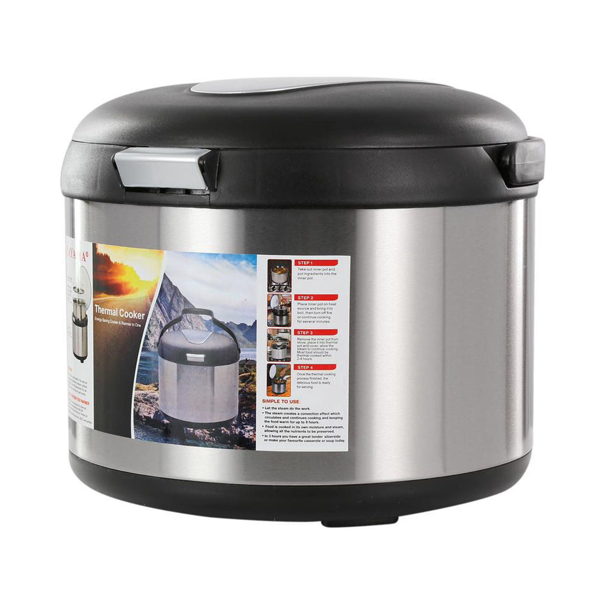 5 Qt. Stainless Steel Thermal Cooker M12642