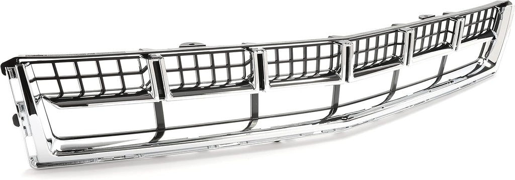 Silvery ABS Front Lower Mesh Grill Pack of 2 J273