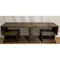 Weathered Oak Console Table F7123