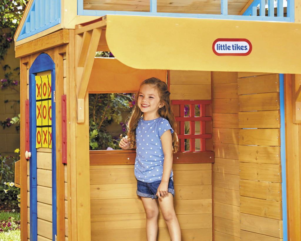 5-in-1 Wooden Game House Q950