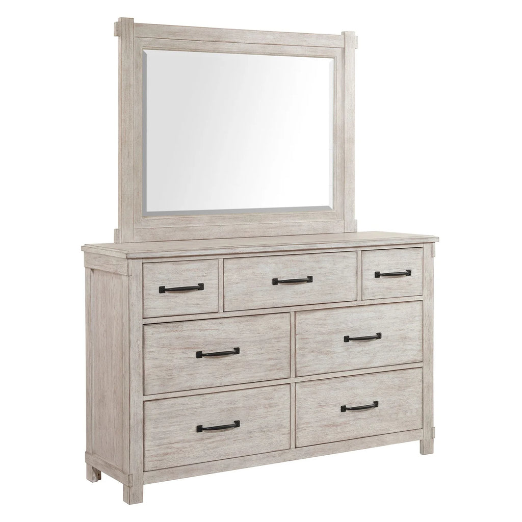 7 Drawer Dresser with Mirror Set Q1658