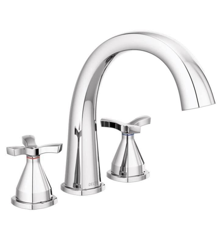 Bronze Deck Mounted Roman Tub Filler T2605