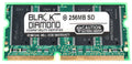 256MB Black Diamond Memory Module SDRAM SO-DIMM 144pin PC100 100MHz R796