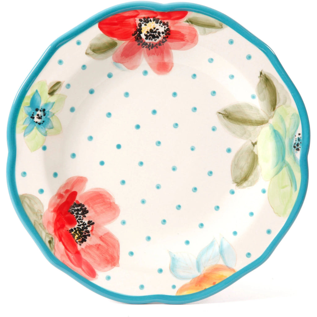 Turquoise 12-Piece Dinnerware Set U444214