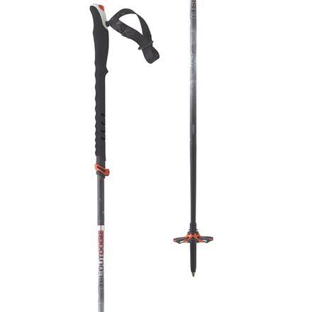 Orange Black Cross Country Ski Poles (Pair) O50285