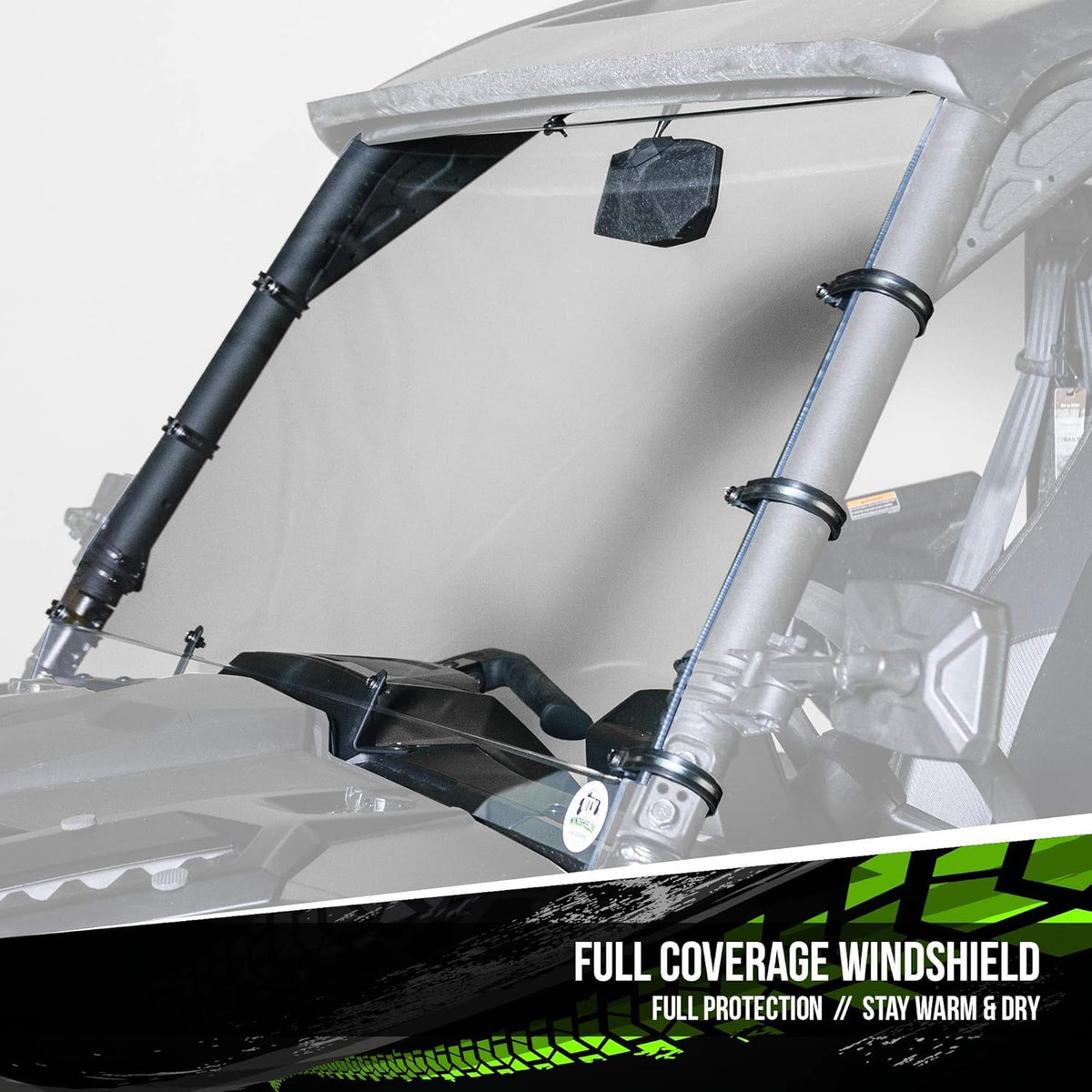 UTV Windshield 1/4" Scratch Resistant V242543