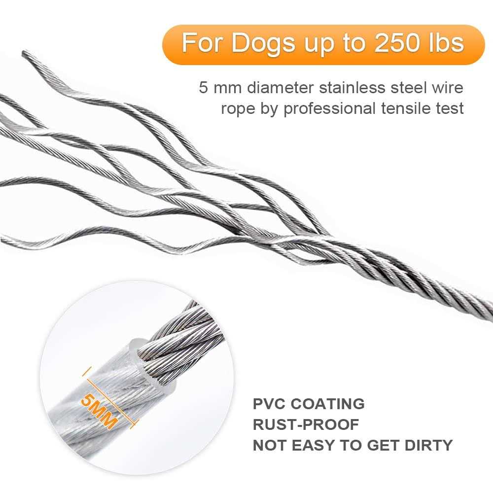Reflective Dog Tie Out Cable G499110