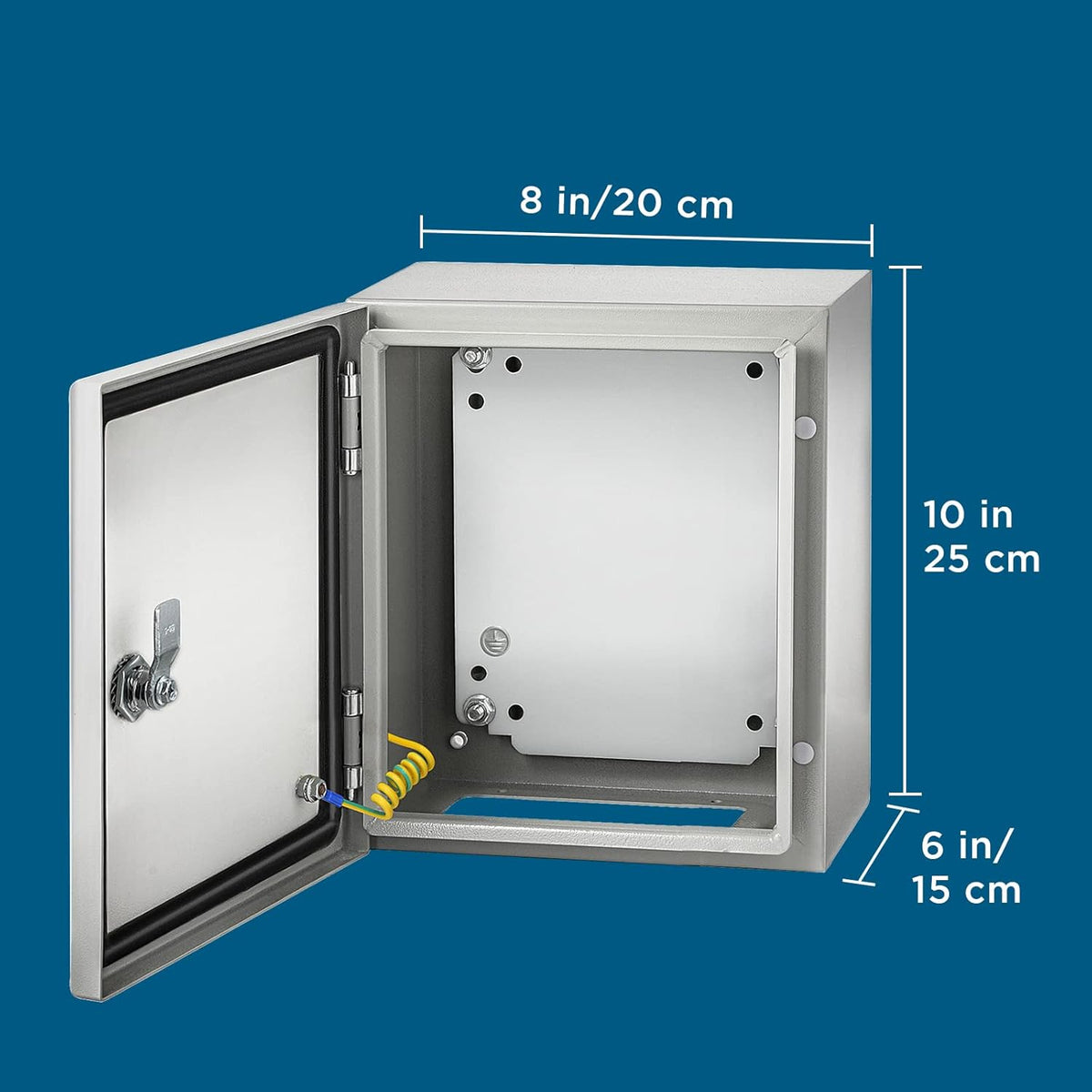 12'' x 10'' x 6'' Steel Enclosure Z710