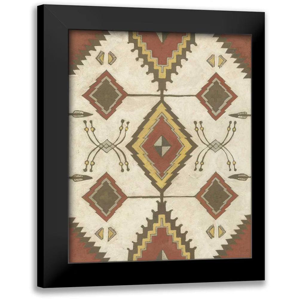Black Modern Framed Museum Art Print T7131