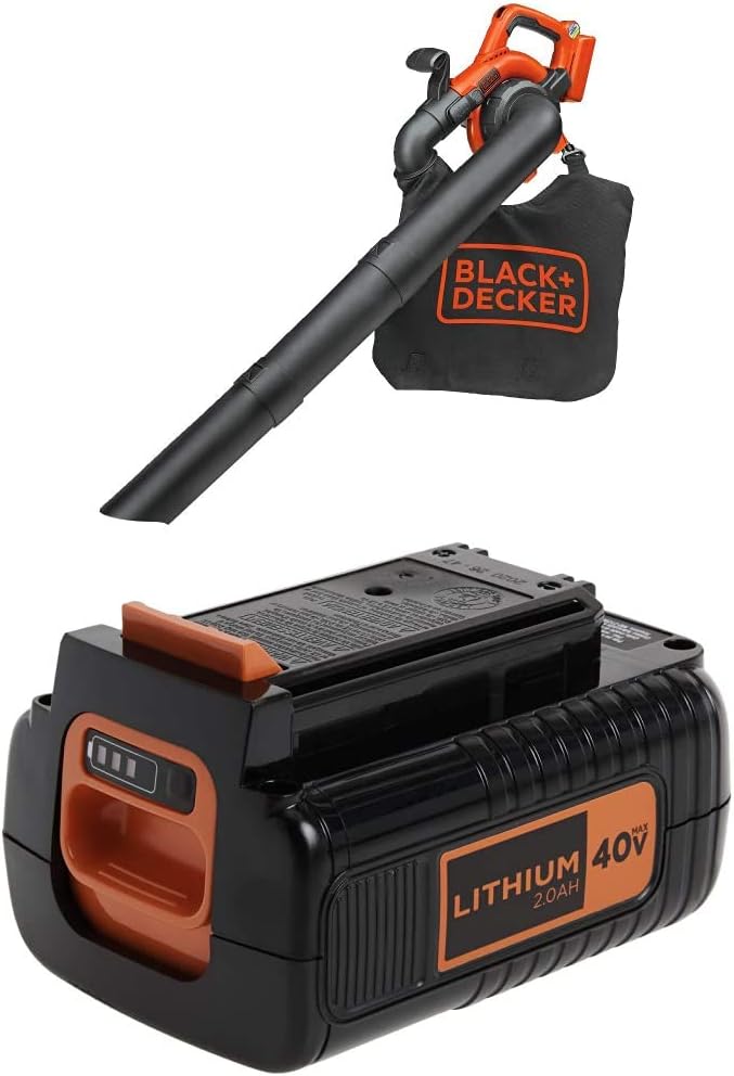 40V Cordless Leaf Blower Leaf Vacuum Kit G88454