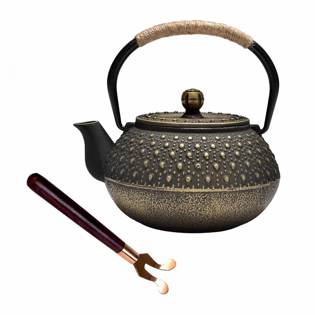 Cast Iron Teapot Tea Kettle Y6341