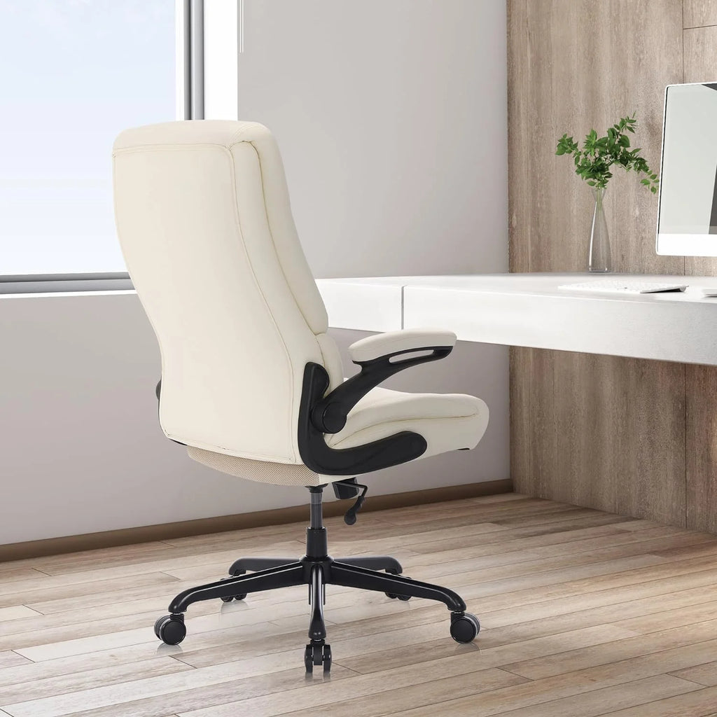 Black Big and Tall Ergonomic Office Chair with Lumbar Support S679