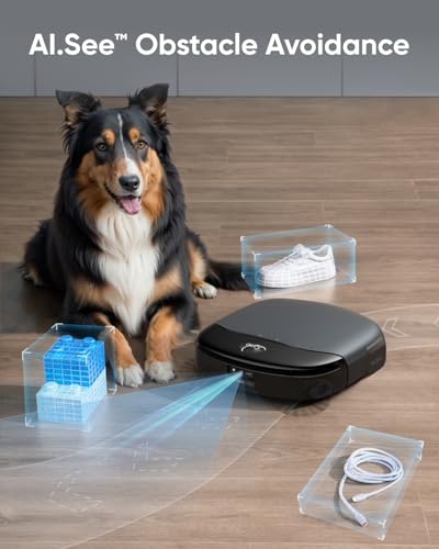 Robot Vacuum and Mop Combo, 8,000 Pa Suction U2113