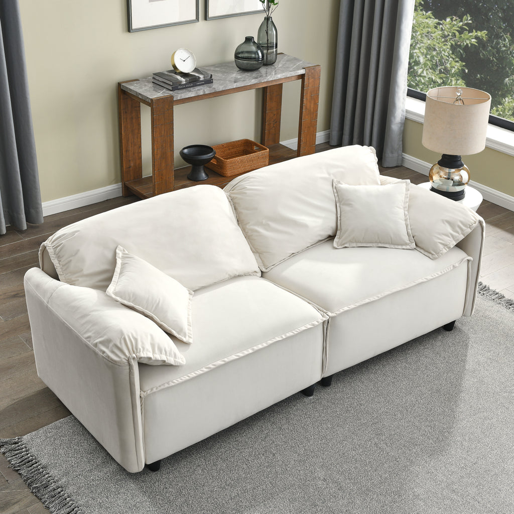 Velvet Sofa O558