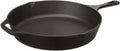 12" Black Cast Iron Round Skillet H4048