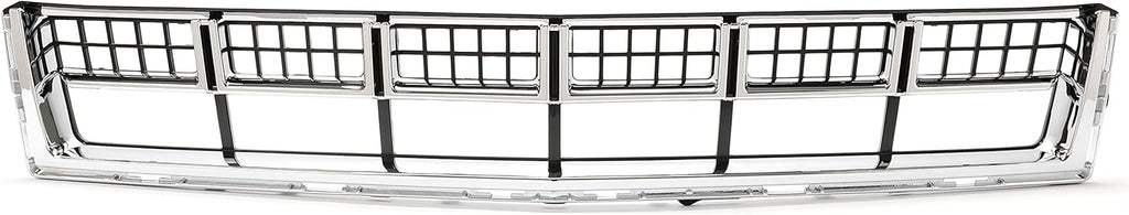 Silvery ABS Front Lower Mesh Grill Pack of 2 J273