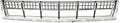 Silvery ABS Front Lower Mesh Grill Pack of 2 J273
