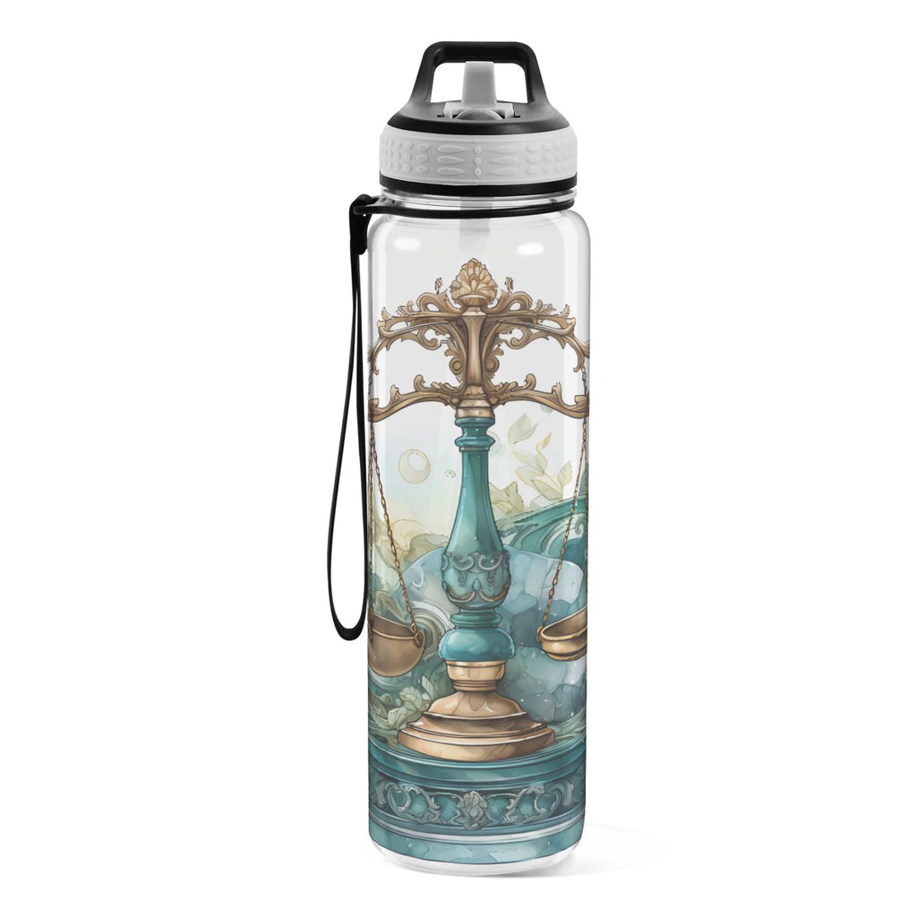 32oz Tritan Leakproof Clear Sports Water Bottle H61858