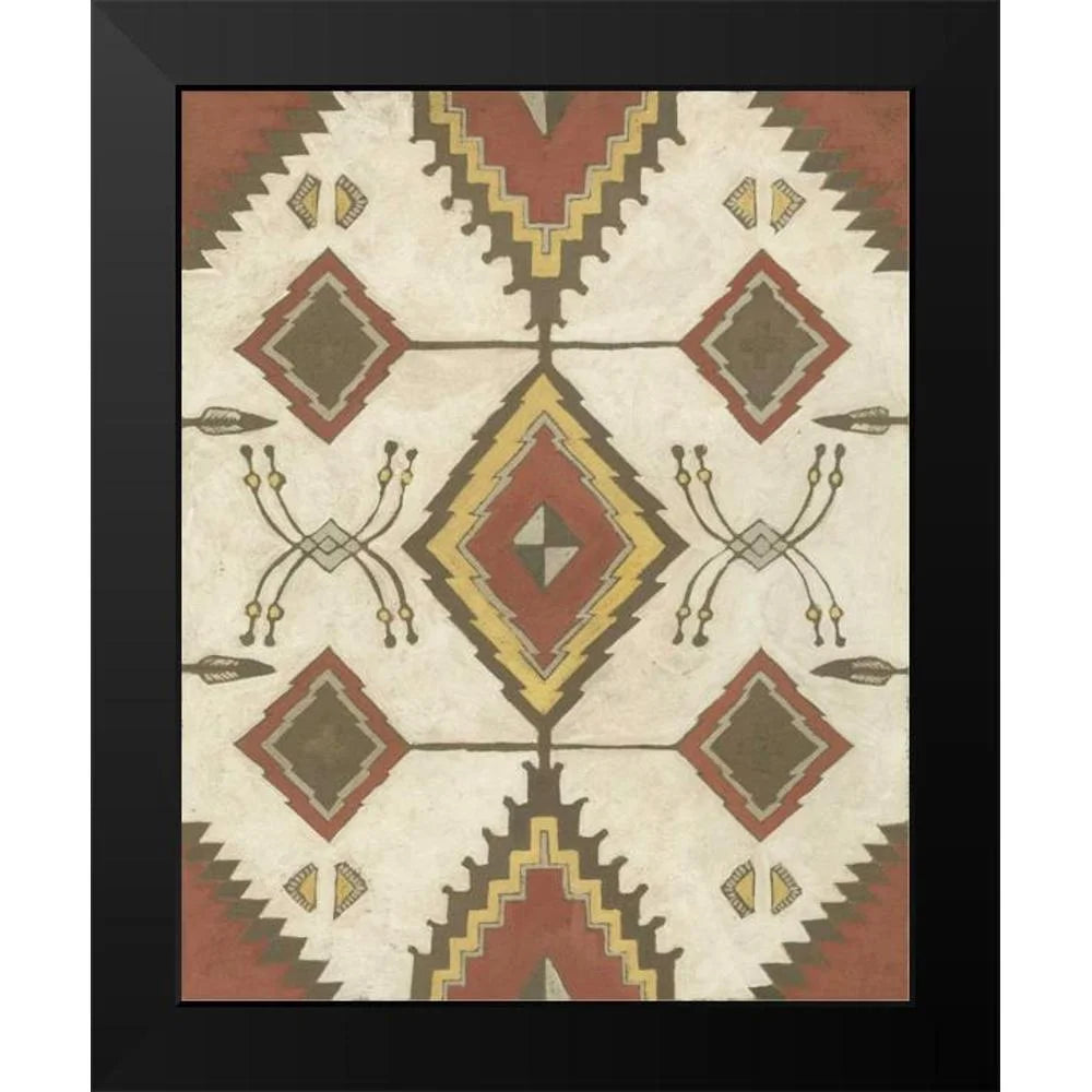 Black Modern Framed Museum Art Print T7131