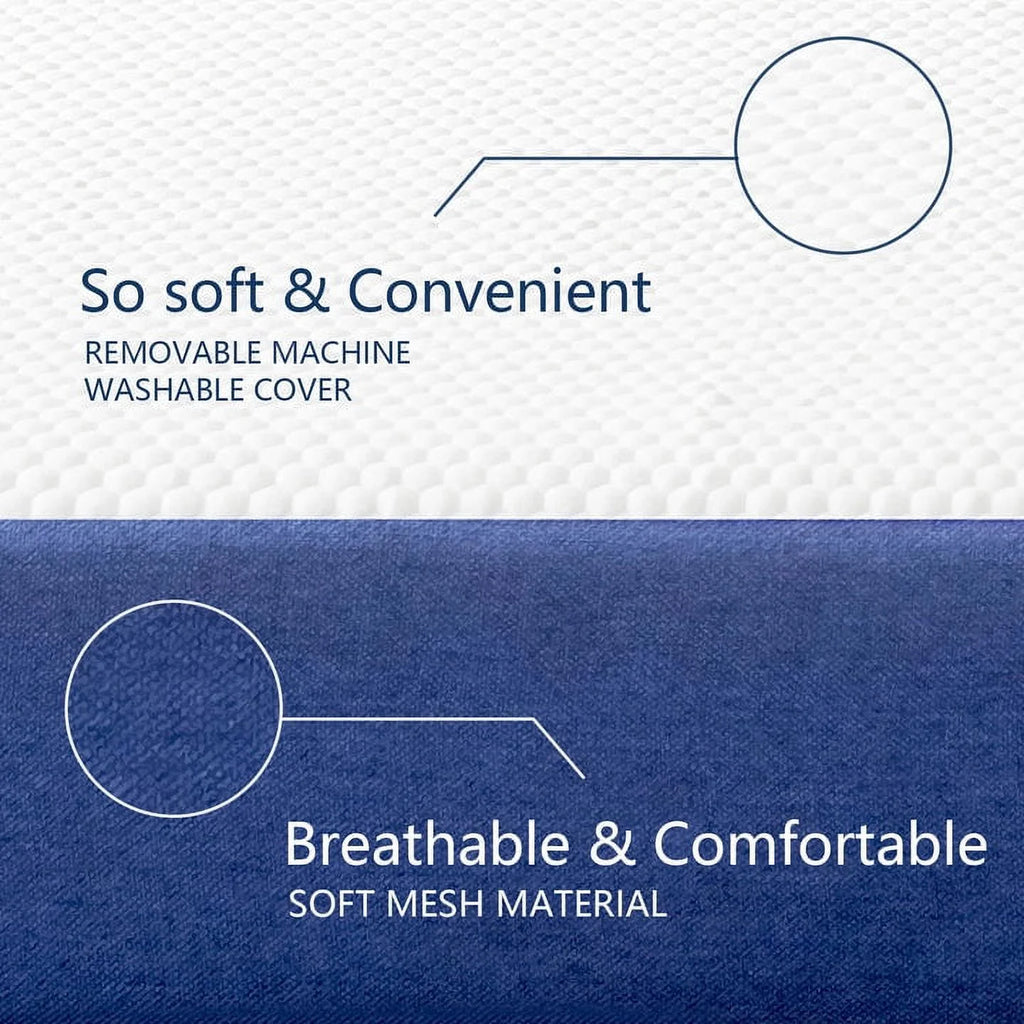4 inch Memory Foam Folding Mattress with Washable Cover X78085
