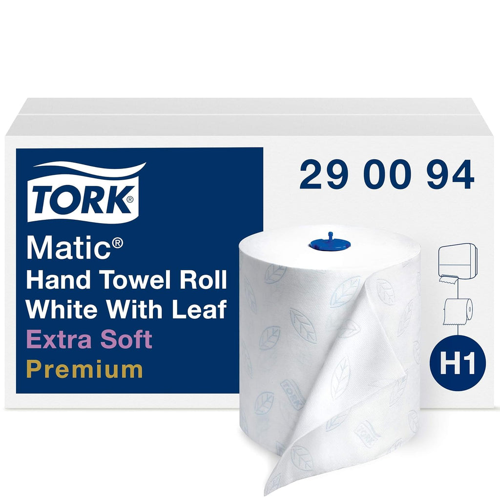Natural Single-Ply Hand Roll Towel, Pack of 6 W680671