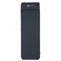 Self-Inflating Camp Pad with Pillow, Grey, 78" L x 25" W x 2" H K719