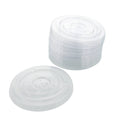 Clear Pet Lids with Straw Slots, Case of 1,000 D67465
