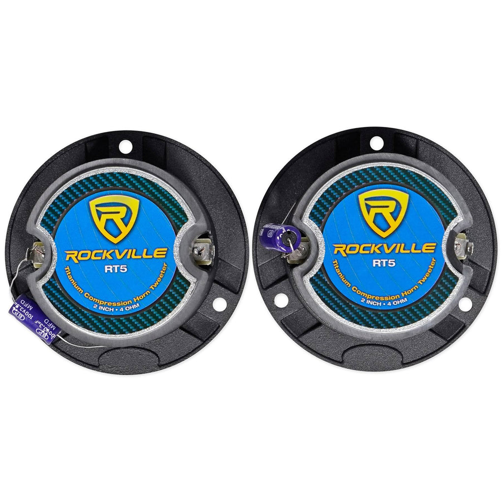 2x22 Aluminum Car Tweeters with Titanium Diaphragm H408052