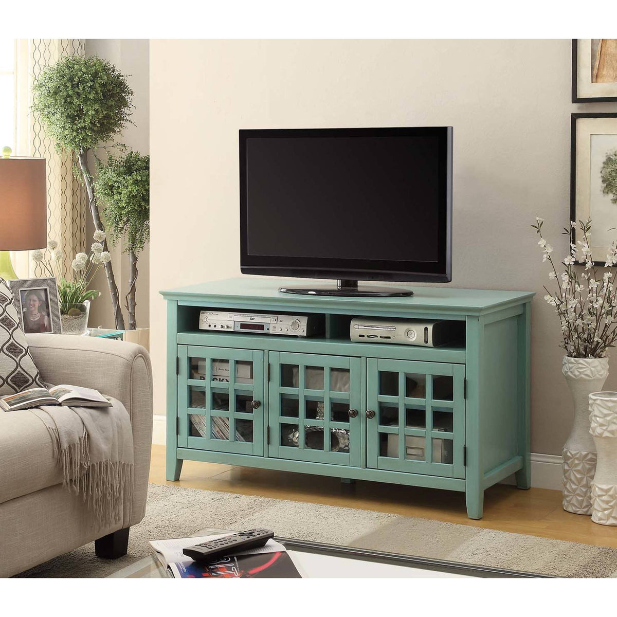 Turquoise Media Console H790