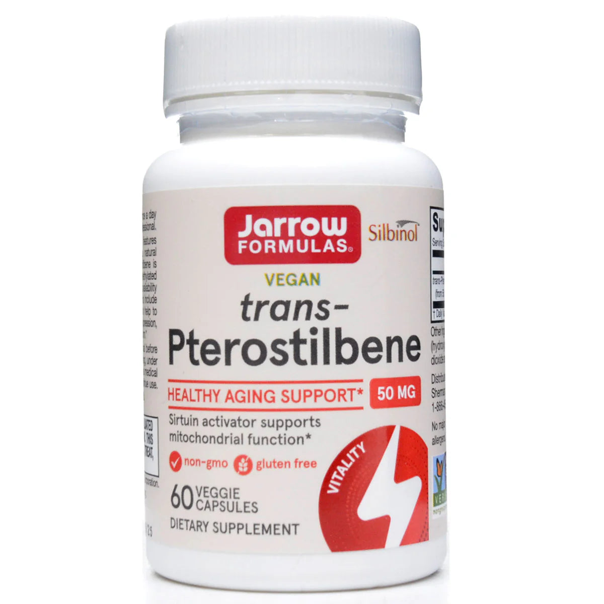 Trans-Pterostilbene 60 caps W19571