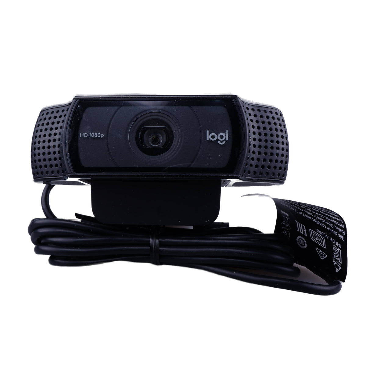 Black HD Pro Webcam with Widescreen Recording A650977