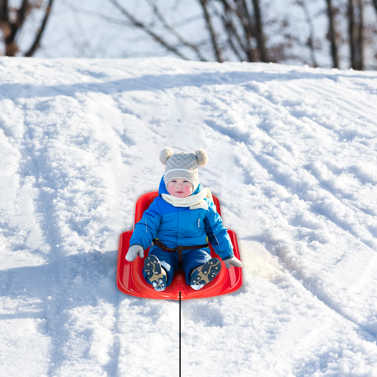 Baby Pull Sled X8866
