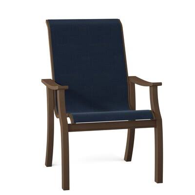 Patio Dining Armchair Textured Kona Navy M3104