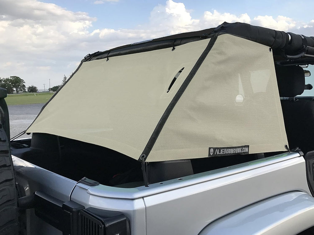 Mesh Cage Shade for Jeep Wrangler 4-Door JKU Pack of 2 O4662