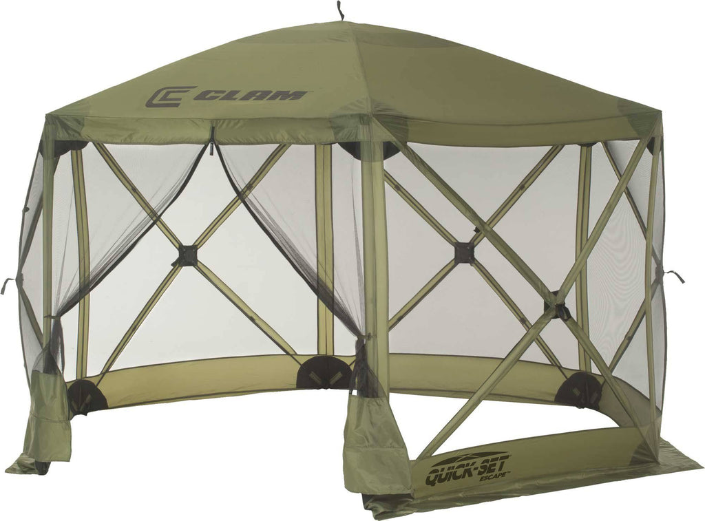 Forest Green Quick-Set Escape Shelter P4863