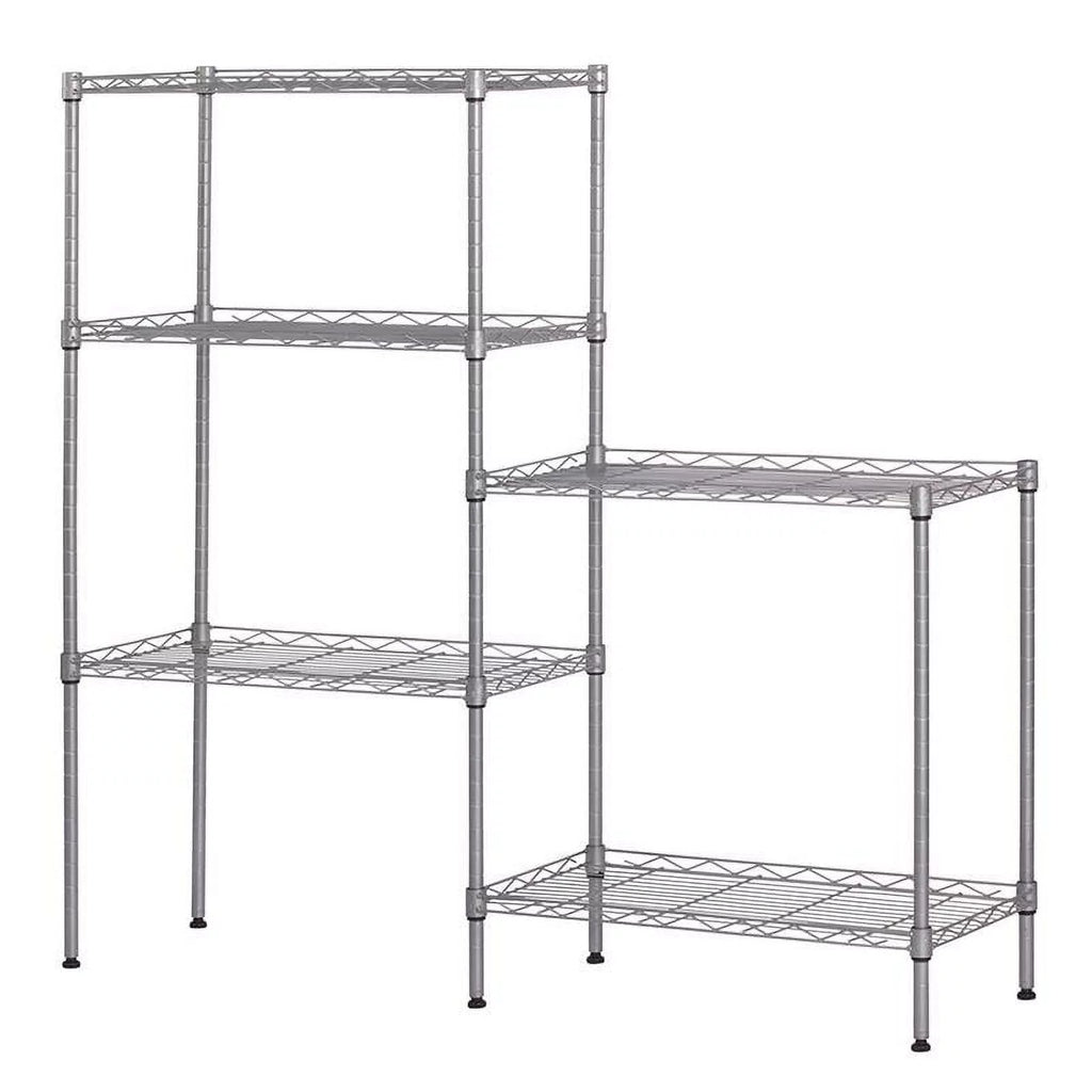 60"x22"x12" Heavy Duty 5-Tier Wire Shelving Rack G9382