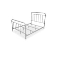 Twin Metal Bed Vintage White P287