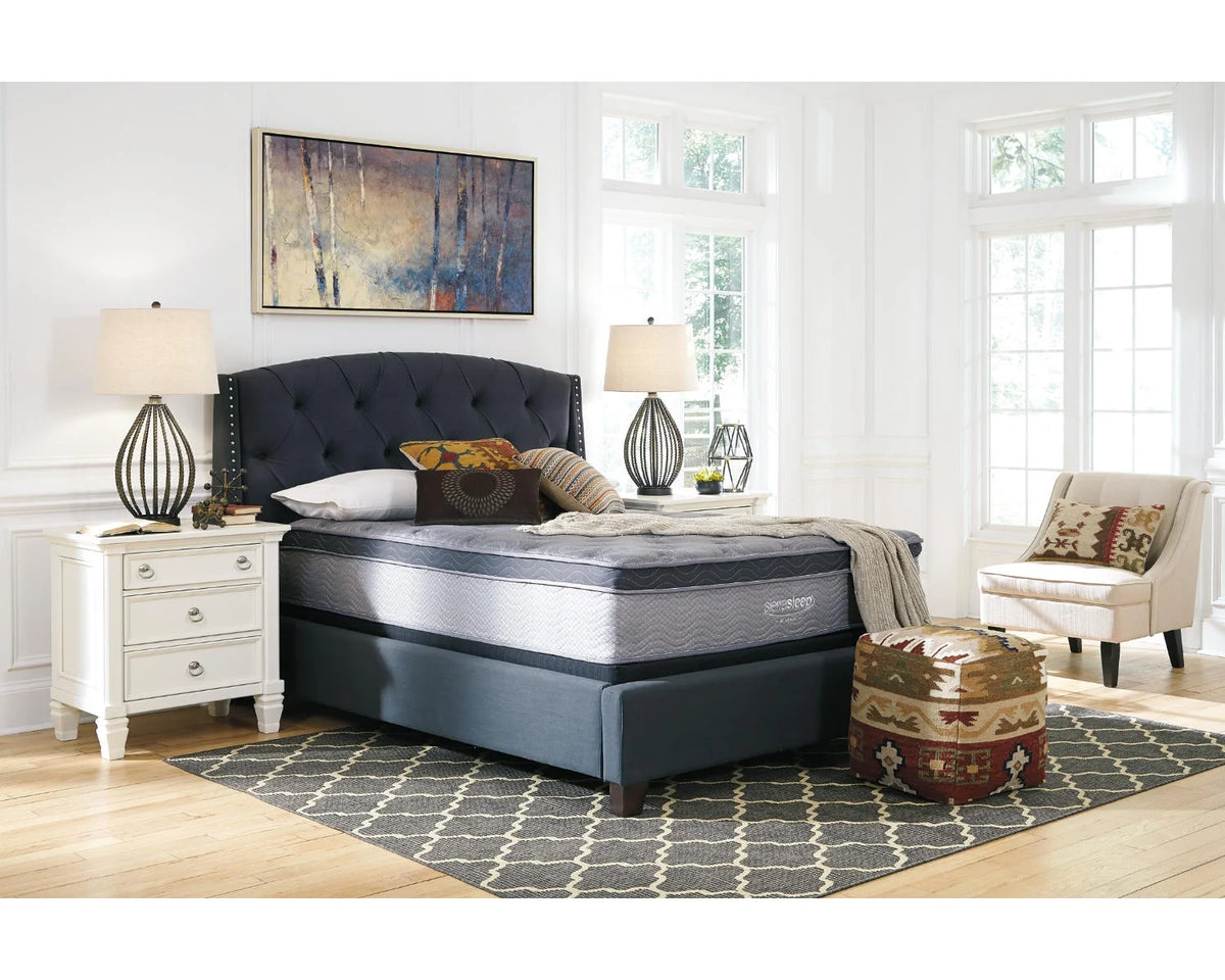 King Plush Hybrid Gel Memory Foam Mattress I82824