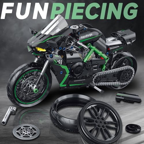1:8 Motorcycle Building Set 511PCS T815